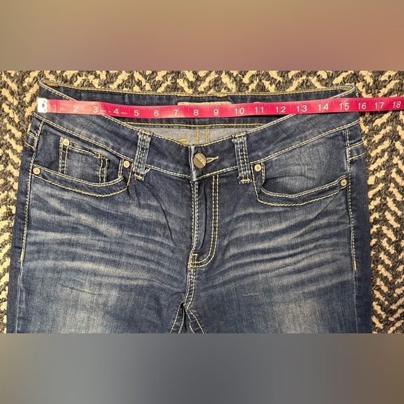 BUCKLE BKE Harper Stretch Bootcut Jean in Dark Wash Size 28 Long - Picture 5 of 8